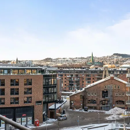 Bjorvika Apartments, Solsiden Area, Trondheim City Center Exterior foto