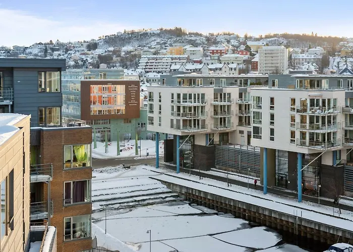 Bjorvika Apartments, Solsiden Area, Trondheim City Center